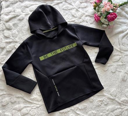 K5/ mikina  s kapuci sportovní - v.9/10 let, st. bernard,140