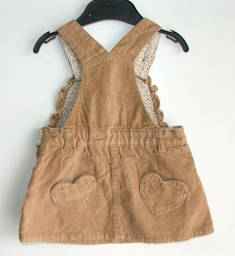P212 manšestrová sukně s laclem vel. 68, matalan,68