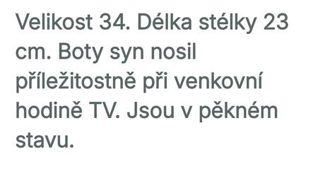 Boty se zdravotními vložkami, 34