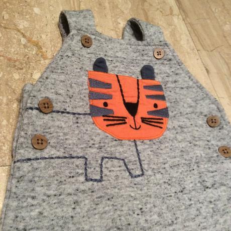 Teplákové laclové kraťasy s tygříkem zn. primark, primark,56