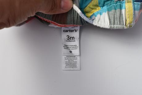 Kraťasy vel. 3m, carter's,62