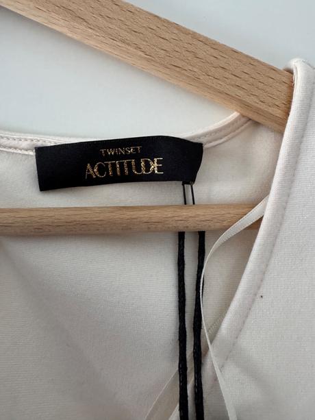 Krémové šaty vel.s / 36, twinset,s