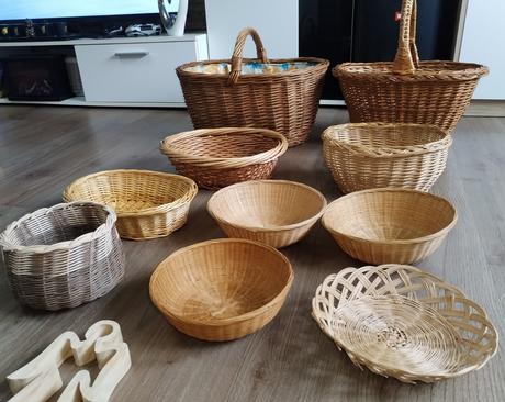 Proutěné koše a košíky, 