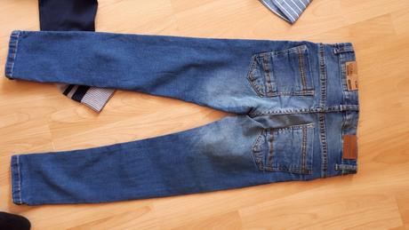 Nové triko, košile, svetr, kalhoty, vel. 116 a 122, 104–116