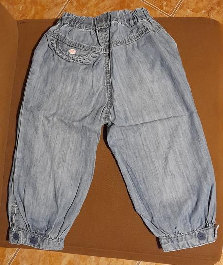Dívčí letní kalhoty h&m, vel.86, h&m,86