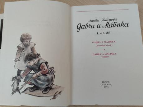 Kniha gabra a málinka 1a 2 díl,