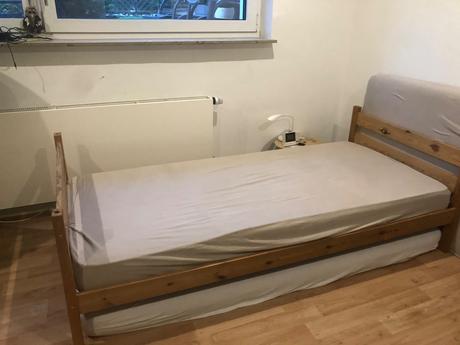 Patrová postel 90 x 200 cm masiv drevo, šířka (cm): 90,délka (cm): 200