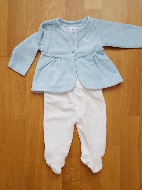 Komplet kabátek+polodupačky, baby club,62