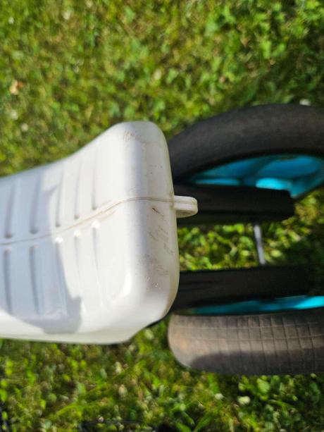 Odrážedlo funny wheels rider bílé tyrkysové včetně,