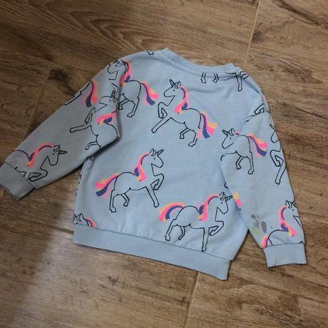 Mikina s jednorožci, marks & spencer,104