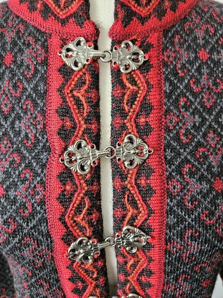 Norský vlněný svetr christiania sweaters, s