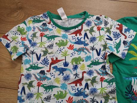 Krátká pyžama s dinosaury v.122, palomino,122