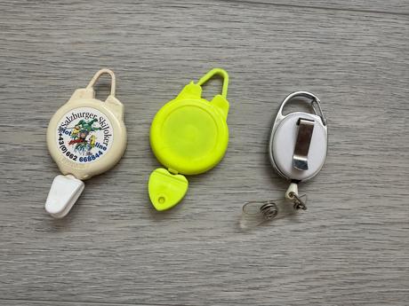 Retro držák / navíječ na skipas, 3 ks, 