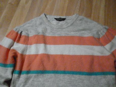 Pruhatý svetr pro maminy vel. l-xl, dorothy perkins,l