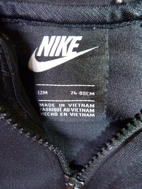 Sportovní mikina vel. 80, nike,80