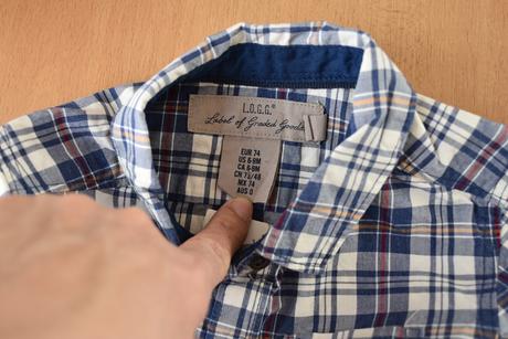Košile vel. 6 - 9 m, h&m,74