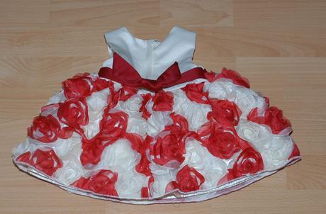 Slavnostní sváteční společenské šaty+kalhotky, 68