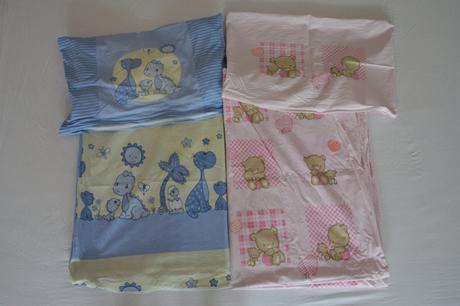 Bavlněné povlečení s medvídky a dinosaury 2ks, šířka (cm): 90,délka (cm): 130