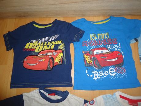 Trička s krátkým rukávem s autem blesk, m&co,92
