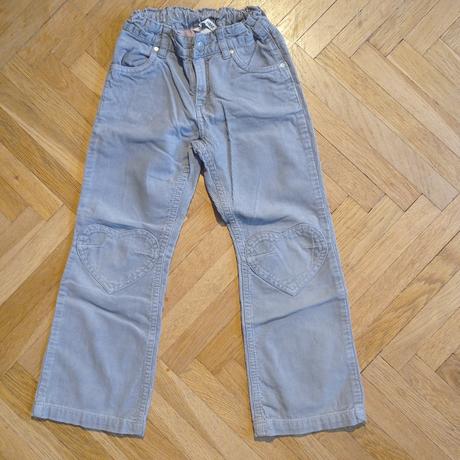 3x kalhoty manžestráky, h&m,116