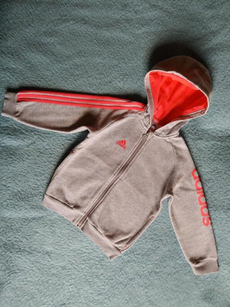 Mikina adidas s neonovými prvky, adidas,104