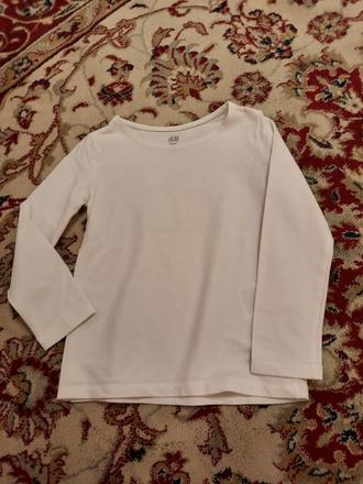 Bílé tričko, h&m,98