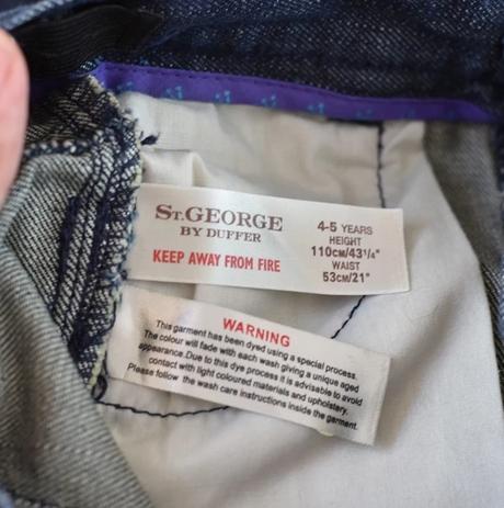 Džíny vel. 4 - 5 let, george,110