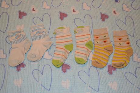 3x bavlněné ponožky, vel. 86, 86
