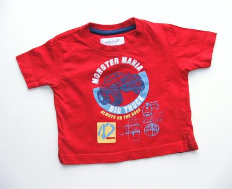 H858 chlapecké triko vel. 74/80, early days,74