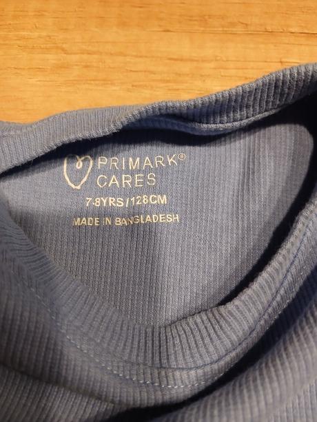 Žebrované tričko primark vel. 110/116, primark,116