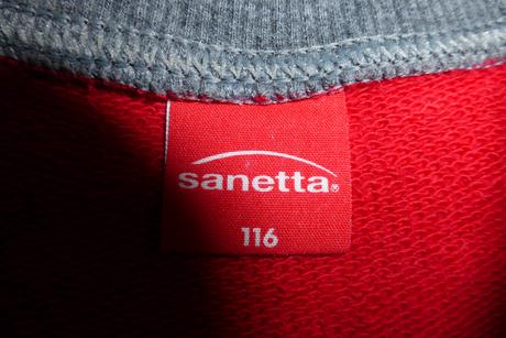 Mikina přes hlavu, sanetta,116