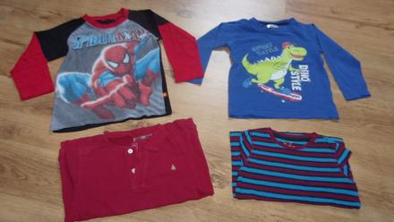 Trička vel. 98/104, 98