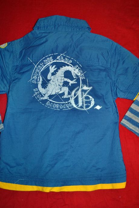 Košile s ještěrem bavlněná, dopodopo,98