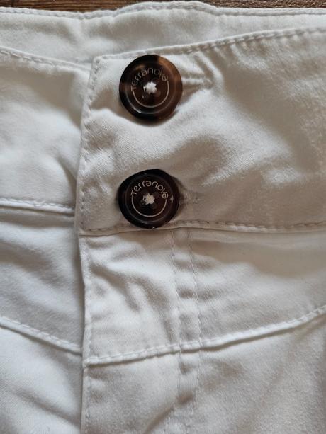 Bílé kraťasy / šortky terranova vel. s, terranova,s