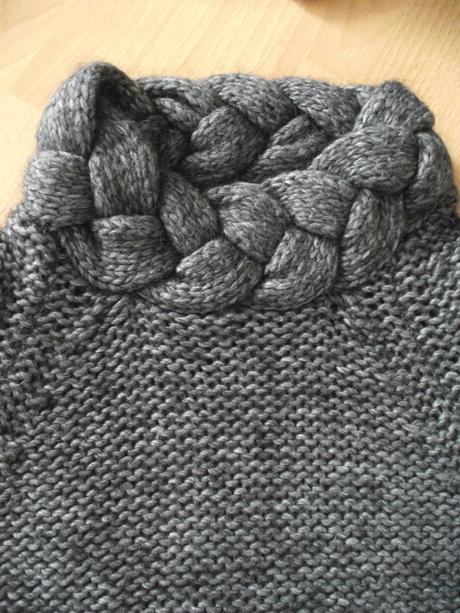 Vesta s copánkovým rolákem, promod,36