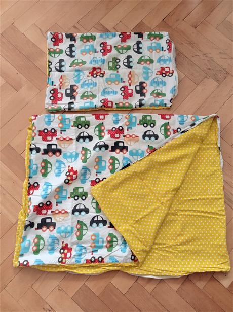 Povlečení do postýlky - auta - šítíčko baby, šířka (cm): 90,délka (cm): 135