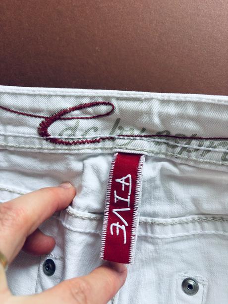 Džíny 7/8 délky bílé zn. esprit - v.26, esprit,26