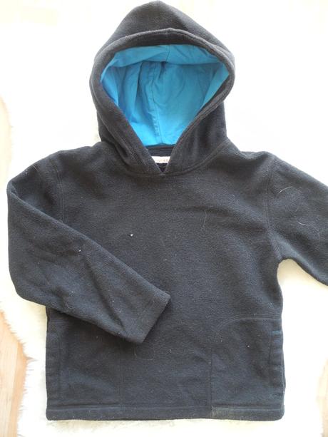 Mikina s kapucí flees, bluezoo,128