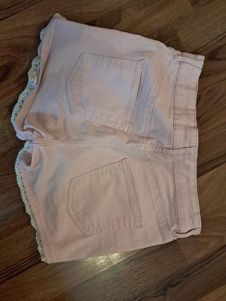 Elegantní riflové kraťasy, h&m,140