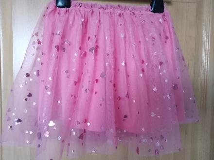 Růžová tylová sukýnka, st. bernard,110