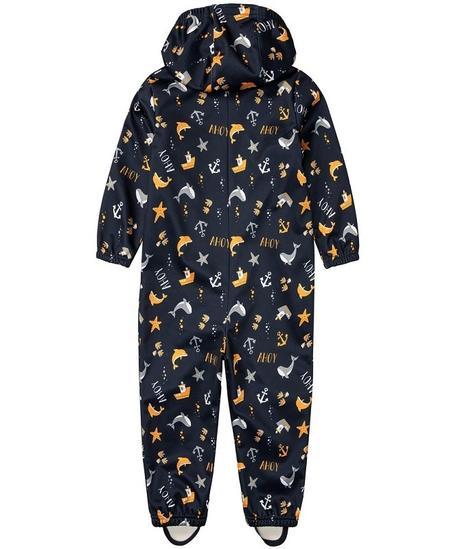 Dětská softshellová kombinéza overal vzorovaný, lupilu,86 / 92