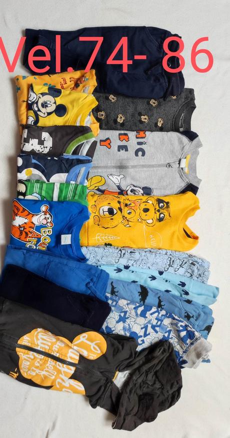 Balík oblečení, 68–80