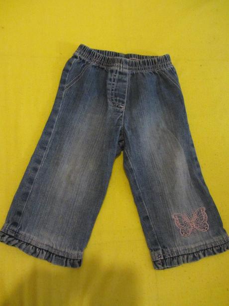 Riflové kalhoty pro holčičku., cherokee,74