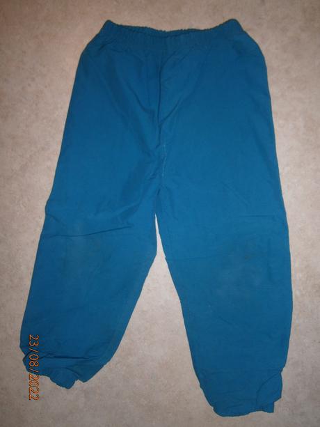 Šusťáky + tričko, vel. 104/110, peanuts,104