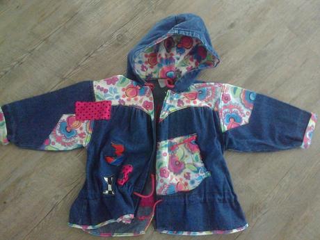 Riflová bundička ala desigual, 86