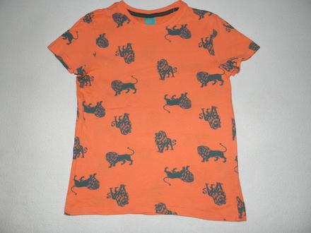 Chlapecké neonové tričko zn. little kids vel.128, 128