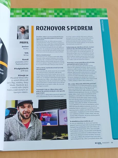 Minecraft časopis score speciál, 
