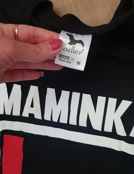 Set body a triček 'dcera, synek, maminka', 104–116 / 50–62 / m