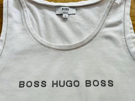Tílko & tričko bílé hugo boss vel. 146/152, hugo boss,146