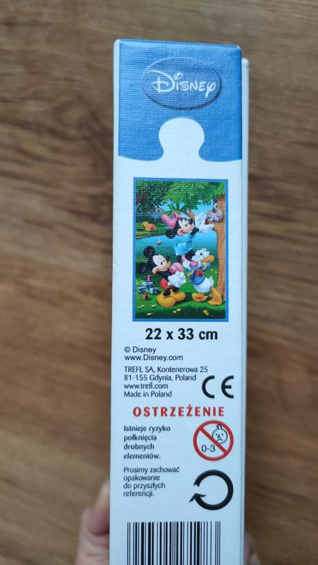 Puzzle mickey mouse 60 dílků, 
